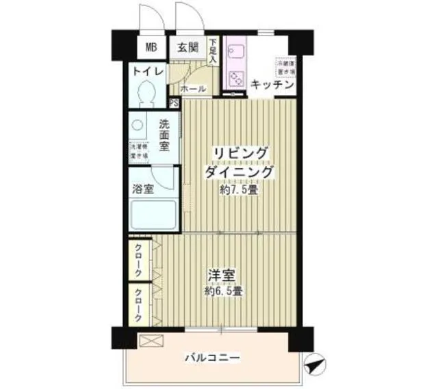 Lumiere Yutenji - Floor Plan - ["Rectangle", "Font", "Parallel"]