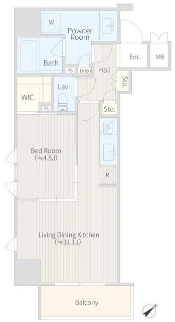 High Ground Kagurazaka - Floor Plan - ["Product", "Font", "Rectangle"]