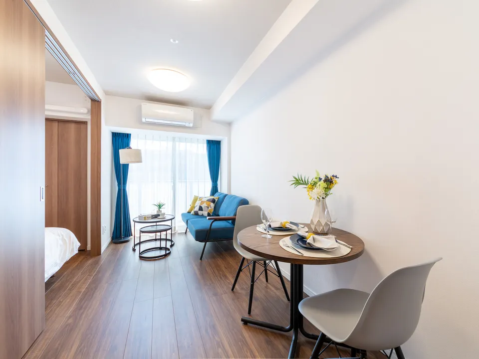 Hmlet Higashi-Shinjuku - Interior - ["Interior design", "Flooring", "Wood flooring"]