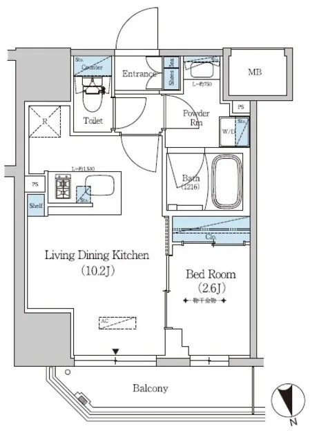 Urbanex Ueno - Floor Plan - ["Diagram", "Plan", "Floor plan"]