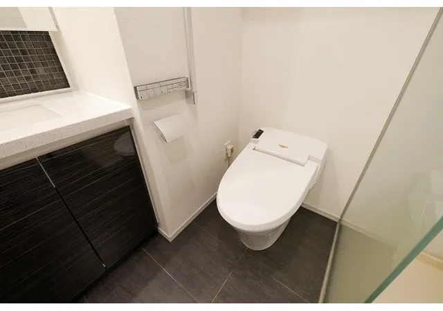 Comforia Shinjuku East Side Tower - Interior - ["Plumbing fixture", "Toilet seat", "Flooring"]