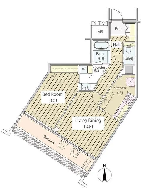 Momento Shiodome - Floor Plan - ["Floor plan", "Plan", "Diagram"]