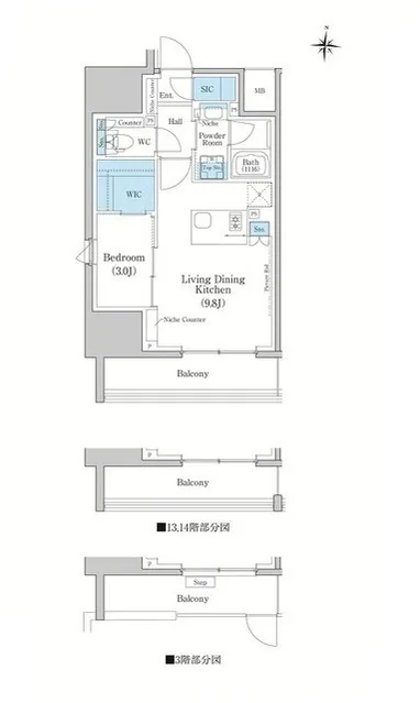 Stylio Kamata West - Floor Plan - ["Diagram", "Plan", "Floor plan"]