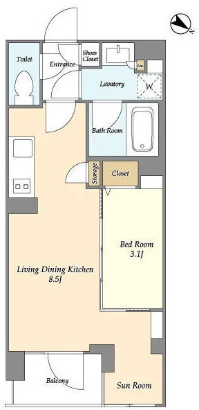LUMIEC BUNKYO SENGOKU - Floor Plan - ["Floor plan"]
