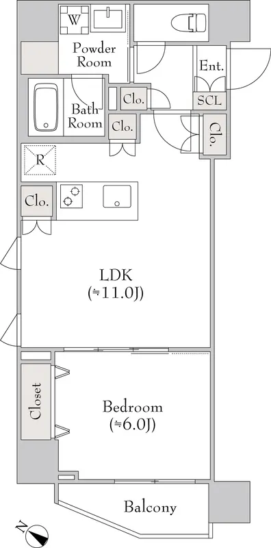 Milia Residence Myogadani - Floor Plan - []