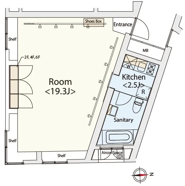 Castalia Ebisu - Floor Plan - ["Plan", "Schematic", "Floor plan"]