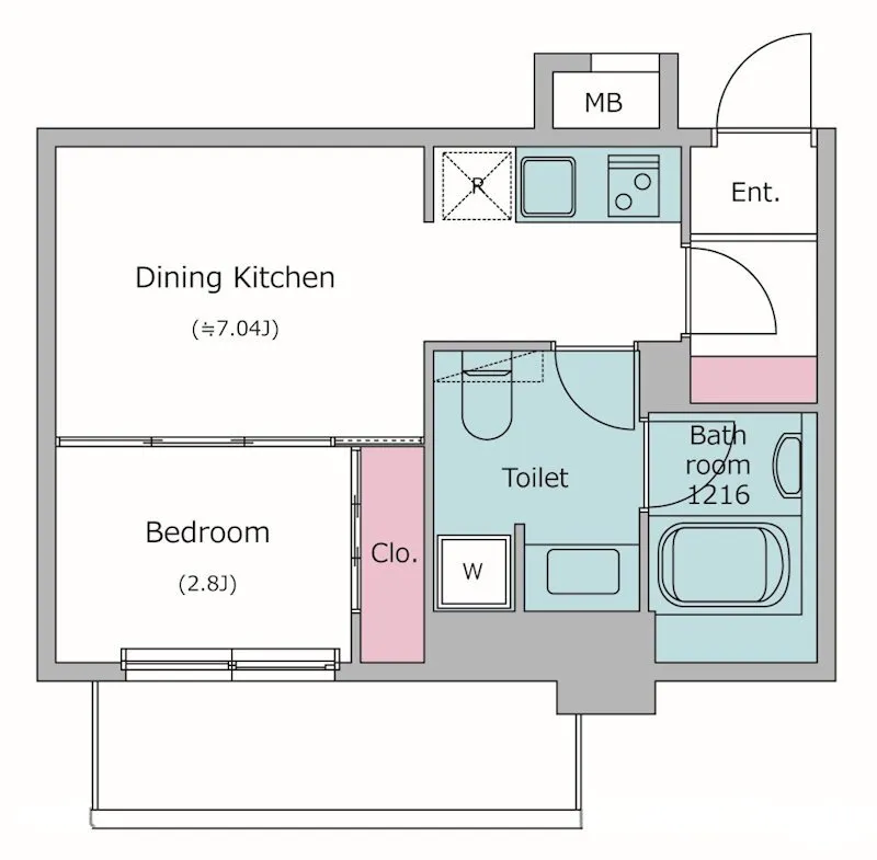 Residia Shinkawa  - Floor Plan - ["Rectangle", "Font", "Parallel"]