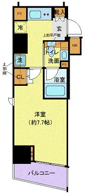 Galicia Shinjuku North - Floor Plan - ["Apartment"]