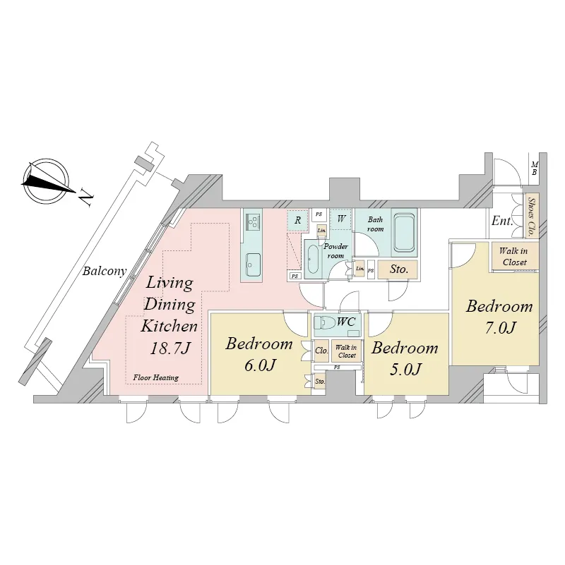 Doue Waseda - Floor Plan - ["Map", "Font", "Slope"]