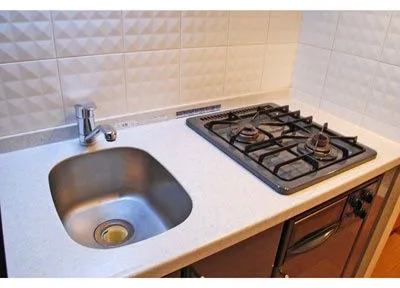 Palace Studio Shinjuku Parkside - Interior - ["Kitchen", "Major appliance", "Kitchen Appliance"]