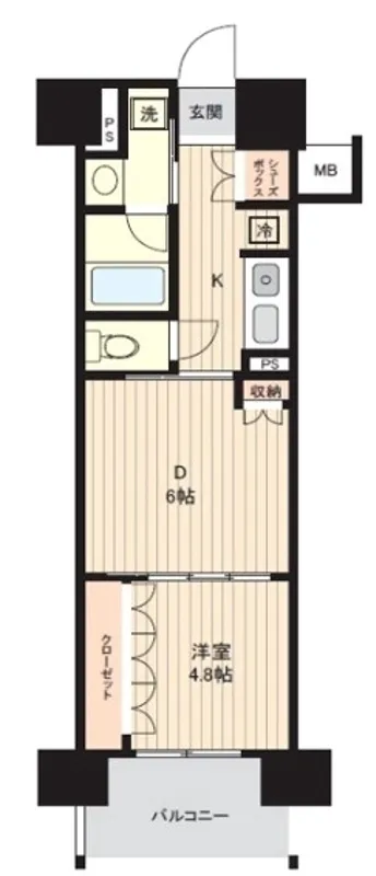 Palestage Oshima - Floor Plan - ["Apartment", "Condominium", "Tile Flooring"]
