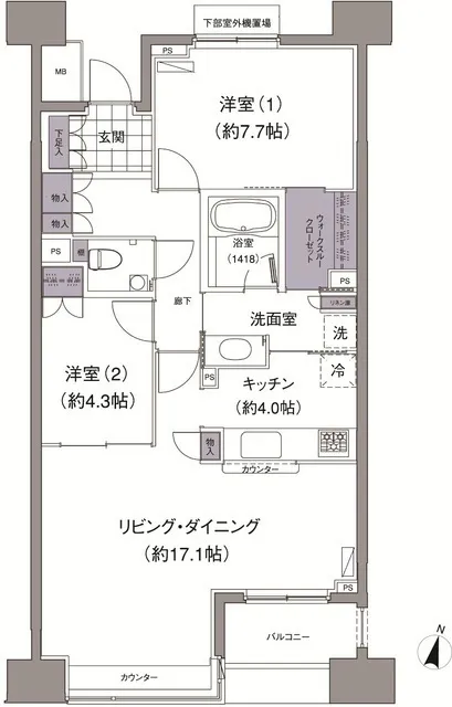 Avity Meguro  - Floor Plan - ["Diagram", "Plan", "Floor plan"]