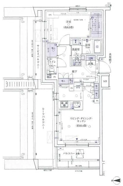 Residential Ikebukuro Honmachi - Floor Plan - ["Map", "Schematic", "Font"]