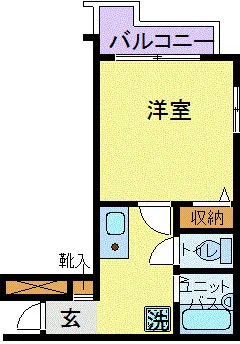 Sky Court Azabu - Floor Plan - ["Tile Flooring"]