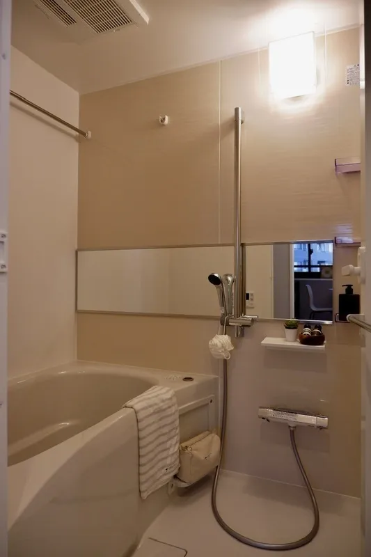 The LOG Nihonbashi - Interior - ["Bathroom", "Plumbing fixture", "Wall"]