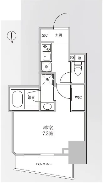 Residia Ochanomizu 2 - Floor Plan - []