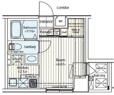 Doue Shintomi Town - Floor Plan - ["Plan", "Floor plan", "Technical drawing"]