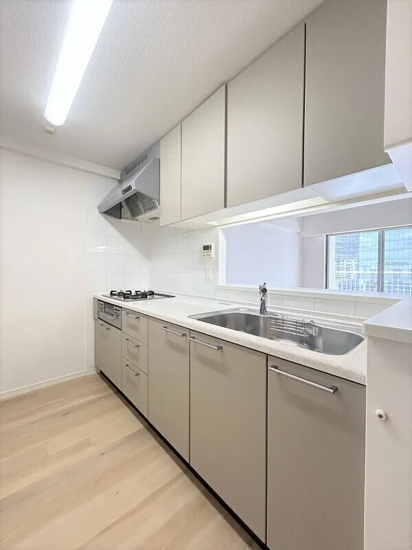 Esty Maison Toyosu Residence - Interior - ["Kitchen", "Flooring", "Countertop"]