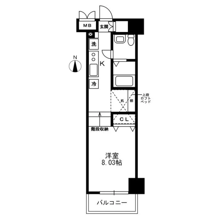 Residia Ueno Okachimachi - Floor Plan - ["Slope", "Font", "Parallel"]