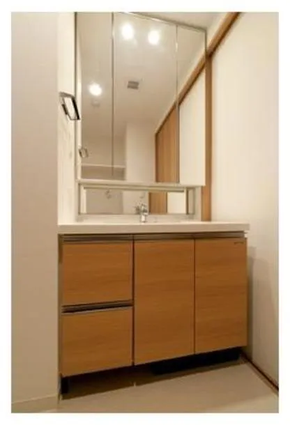 Belleforet Musashino - Interior - ["Bathroom Sink", "Flooring", "Bathroom cabinet"]
