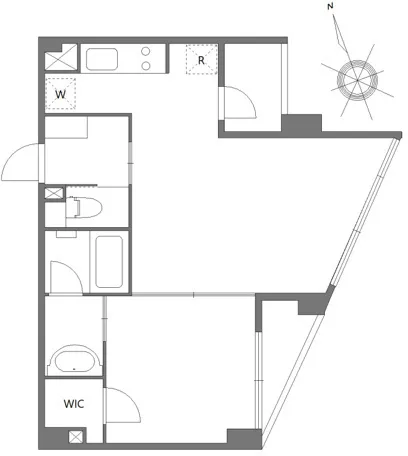 Beljure Takanawa - Floor Plan - ["Plan", "Technical drawing", "Diagram"]