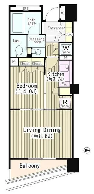 Park Luxe Mishuku - Floor Plan - ["Floor plan", "Text", "Plan"]