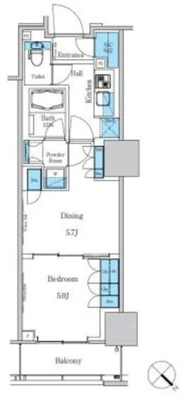 Park Axis Takinogawa La Breeze - Floor Plan - []