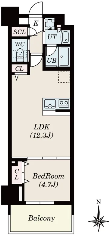 Dimus Kitahama - Floor Plan - []