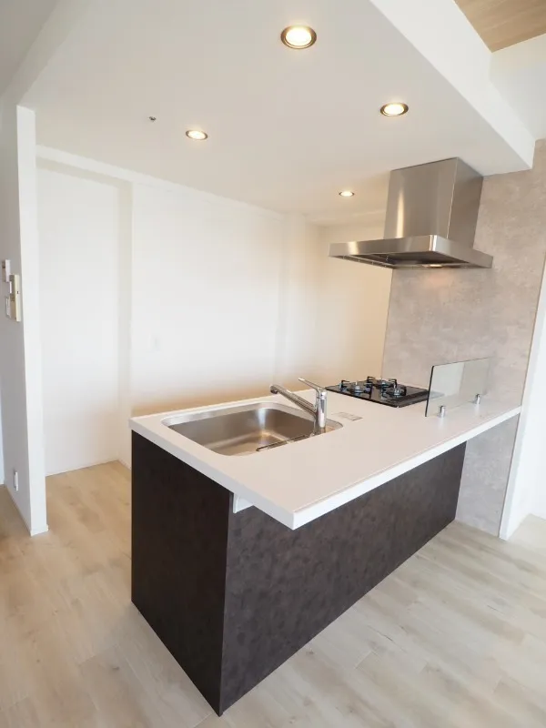 Residia Tower Kamiikebukuro (Tower Building) - Interior - ["Flooring", "Kitchen", "Countertop"]