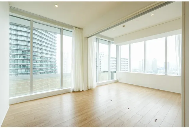Frontier Residence The Tower Shinagawa - Interior - ["Flooring", "Floor", "Wood flooring"]