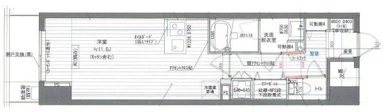 Residia Mejiro - Floor Plan - ["Rectangle", "Font", "Parallel"]