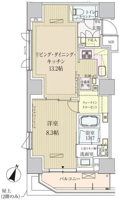 Park Axis Akasakamitsuke - Floor Plan - ["Schematic", "Map", "Floor plan"]