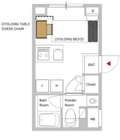 Hmlet Shibuya Ohashi - Floor Plan - []