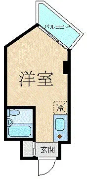 Doel Inn Oimachi - Floor Plan - ["Apartment", "Daylighting"]