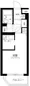 Cosmo Chihaya-Cho - Floor Plan - ["Apartment"] thumbnail