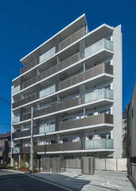 Nakai Residence - Exterior - ["Balcony", "High-rise building"]