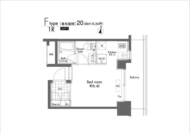 Prime Urban Hatsudai - Floor Plan - ["Diagram", "Plan", "Number"]