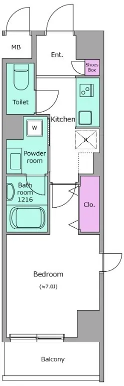 URBANLINK Tokiwadai - Floor Plan - []