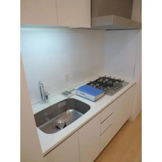 Park Cube Meguro Tower - Interior - ["Sink", "Kitchen sink", "Cabinetry"]