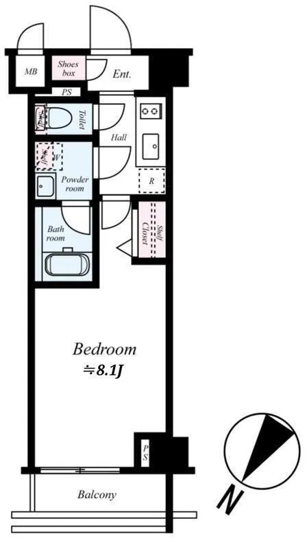 Brides Nakano Minamidai - Floor Plan - []