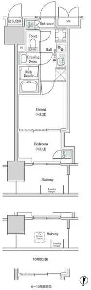 Brookside Residence Kiba - Floor Plan - ["Diagram", "Plan", "Technical drawing"]
