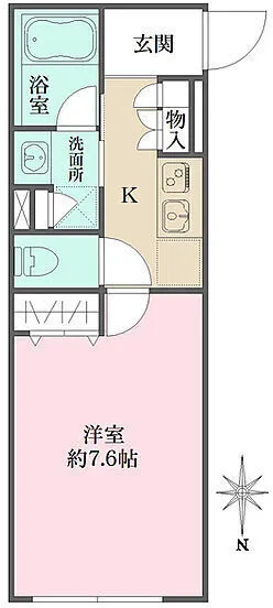 Atrio Flats Jiyugaoka East - Floor Plan - ["Apartment", "Geraniums"]
