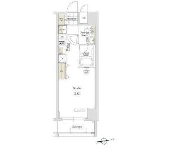 Urbanex Akihabara East II - Floor Plan - ["Diagram"]
