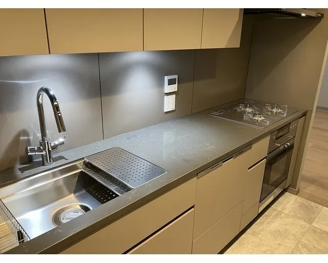Wellis Daikanyama Sarugakucho Terrace - Interior - ["Kitchen", "Countertop", "Kitchen Sink"]