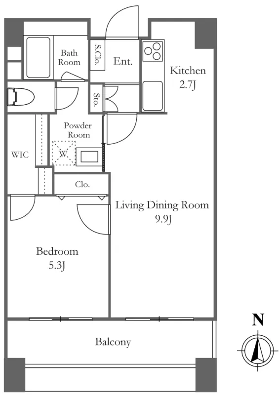 River City 21 East Towers II - Floor Plan - ["Diagram", "Plan", "Floor plan"]