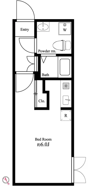 Blanche Bunkyo HakusanⅡ - Floor Plan - ["White"]