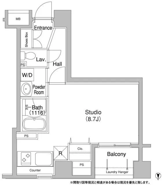 Comforia Ginza East - Floor Plan - ["Diagram"]