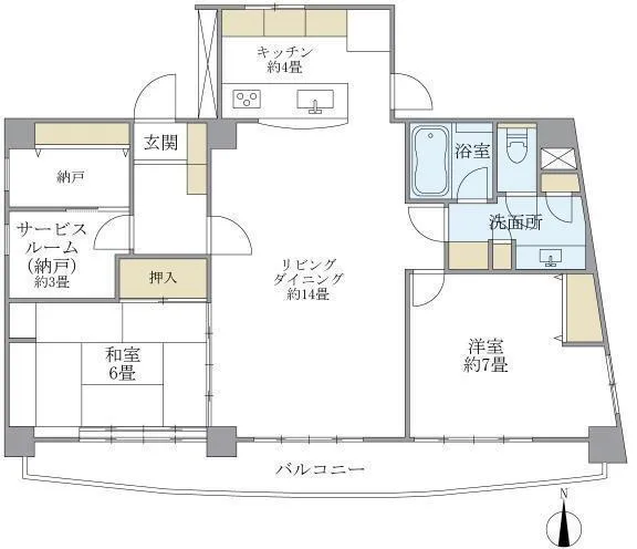 Tiara Ebisu - Floor Plan - ["Diagram", "Plan", "Floor plan"]