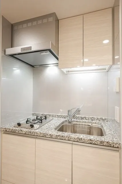 Milia Residence Nihonbashi Ningyocho - Interior - ["Cabinetry", "Countertop", "Kitchen appliance"]