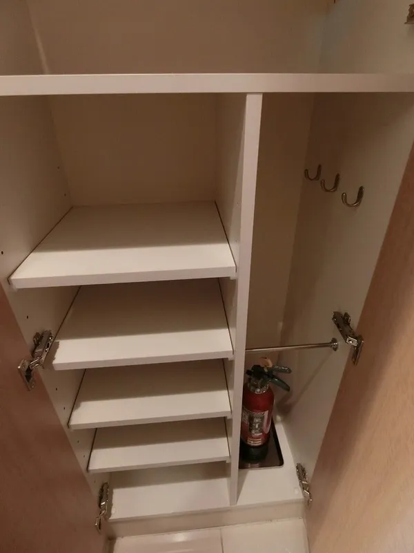 Cross Residence Kamata - Interior - ["Shelving", "Wood", "Shelf"]